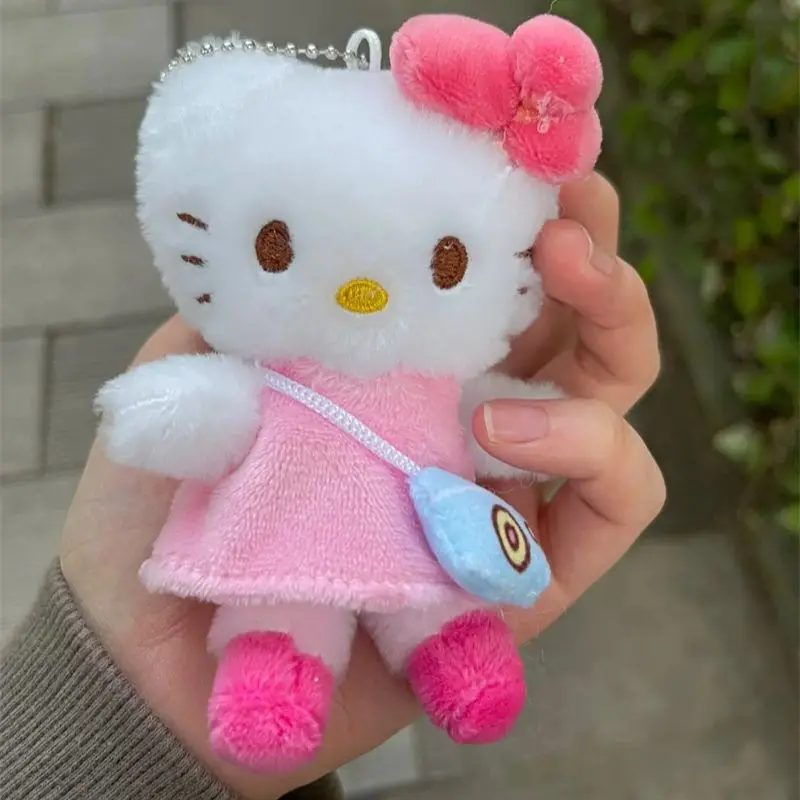 Sanrio Hello Kitty Cute Cartoon Plush Doll Backpack Pendant Messenger Bags Modelling Kawaii Fluffy Stuffed Toy Keychain Kid Gift
Sanrio Hello Kitty Cute Cartoon Plush Doll Backpack Pendant Messenger Bags Modelling Kawaii Fluffy Stuffed Toy Keychain Kid Gift