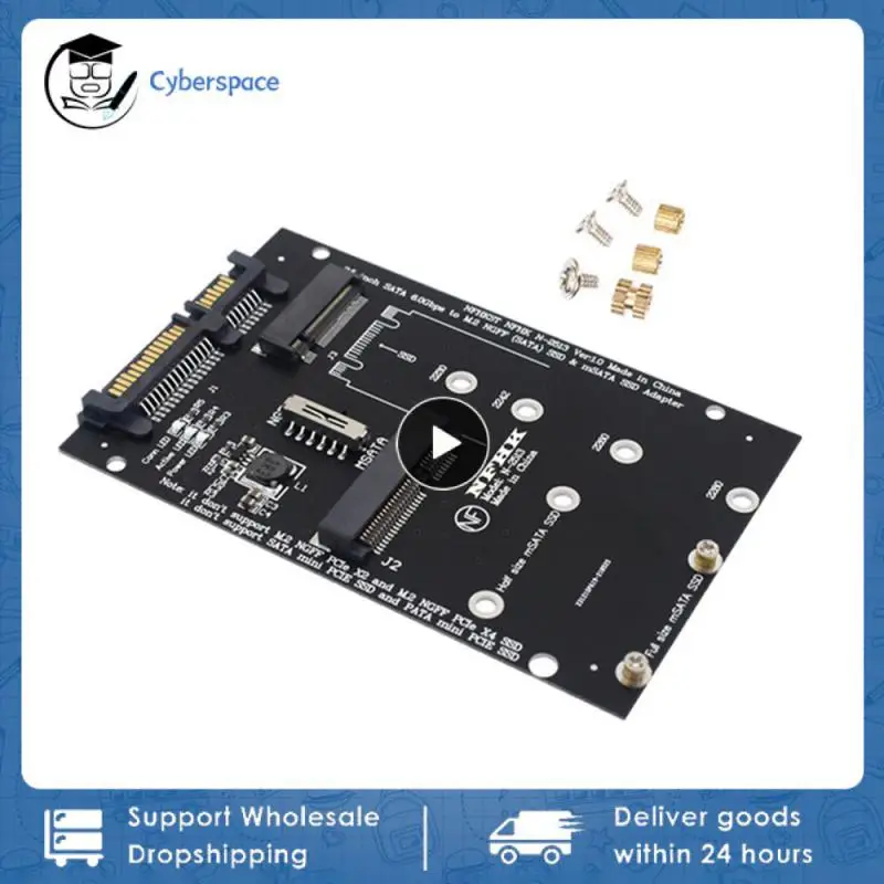 Msata To Sata Adapter 2.5 Inch M2 To Sata Adapter Board 60Gdps M2 SSD Adapter M.2 NGFF Sata And Msata SSD Adapter For PC
Msata To Sata Adapter 2.5 Inch M2 To Sata Adapter Board 60Gdps M2 SSD Adapter M.2 NGFF Sata And Msata SSD Adapter For PC