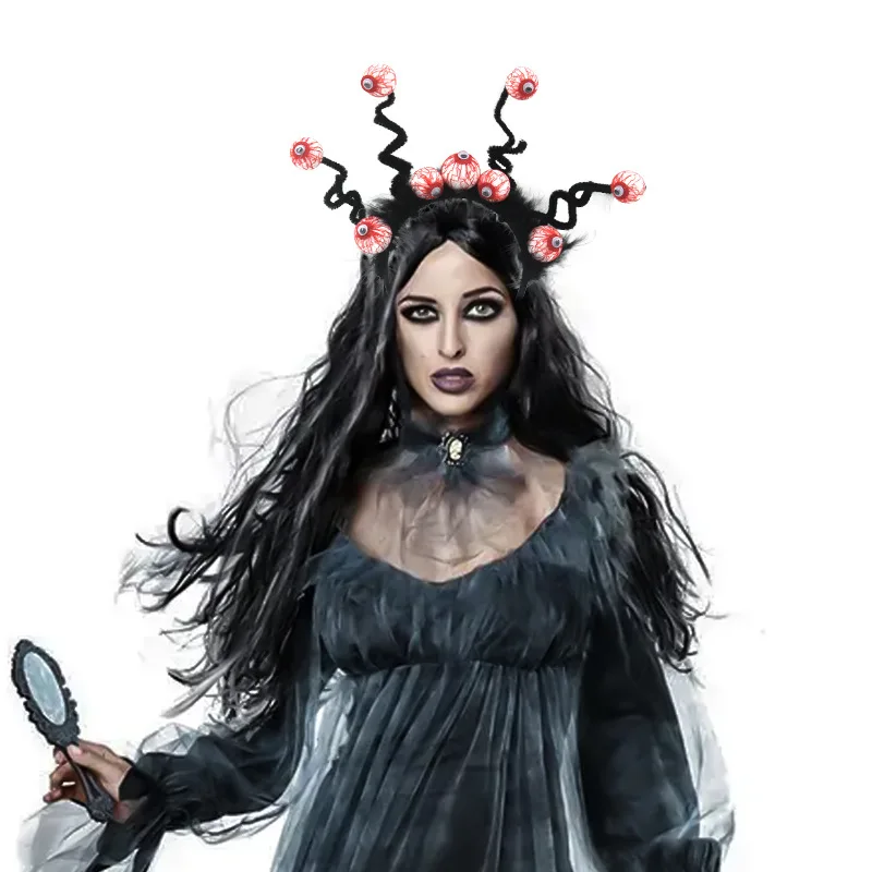 Eyeball Hairband Headband Christmas Halloween Cosplay Horror Fantasy Hair band Girl Kids Roleplay Accessories Funny Headwear
Eyeball Hairband Headband Christmas Halloween Cosplay Horror Fantasy Hair band Girl Kids Roleplay Accessories Funny Headwear