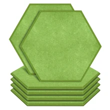 6 Pack Hexagon Acoustic Panels Sound Proof Padding Soundproofing Absorption Panel For Recording Studio Office Home
6 Pack Hexagon Acoustic Panels Sound Proof Padding Soundproofing Absorption Panel For Recording Studio Office Home