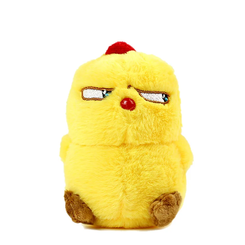 Factory Price Direct Selling Funny Soft Cute Skew Eyed Chicken Key Chain Plush Toys Chicken Pendant Cloth Doll
Factory Price Direct Selling Funny Soft Cute Skew Eyed Chicken Key Chain Plush Toys Chicken Pendant Cloth Doll