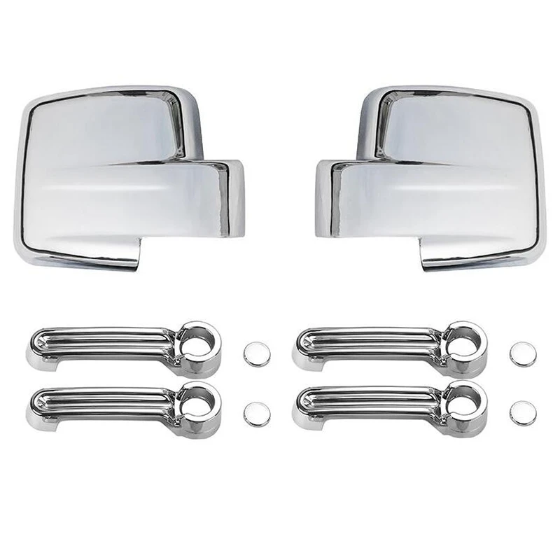 Car Side Rearview Mirror & Exterior Door Handle Cover Trim ABS For Dodge Nitro Jeep Liberty 2007-2012
Car Side Rearview Mirror & Exterior Door Handle Cover Trim ABS For Dodge Nitro Jeep Liberty 2007-2012