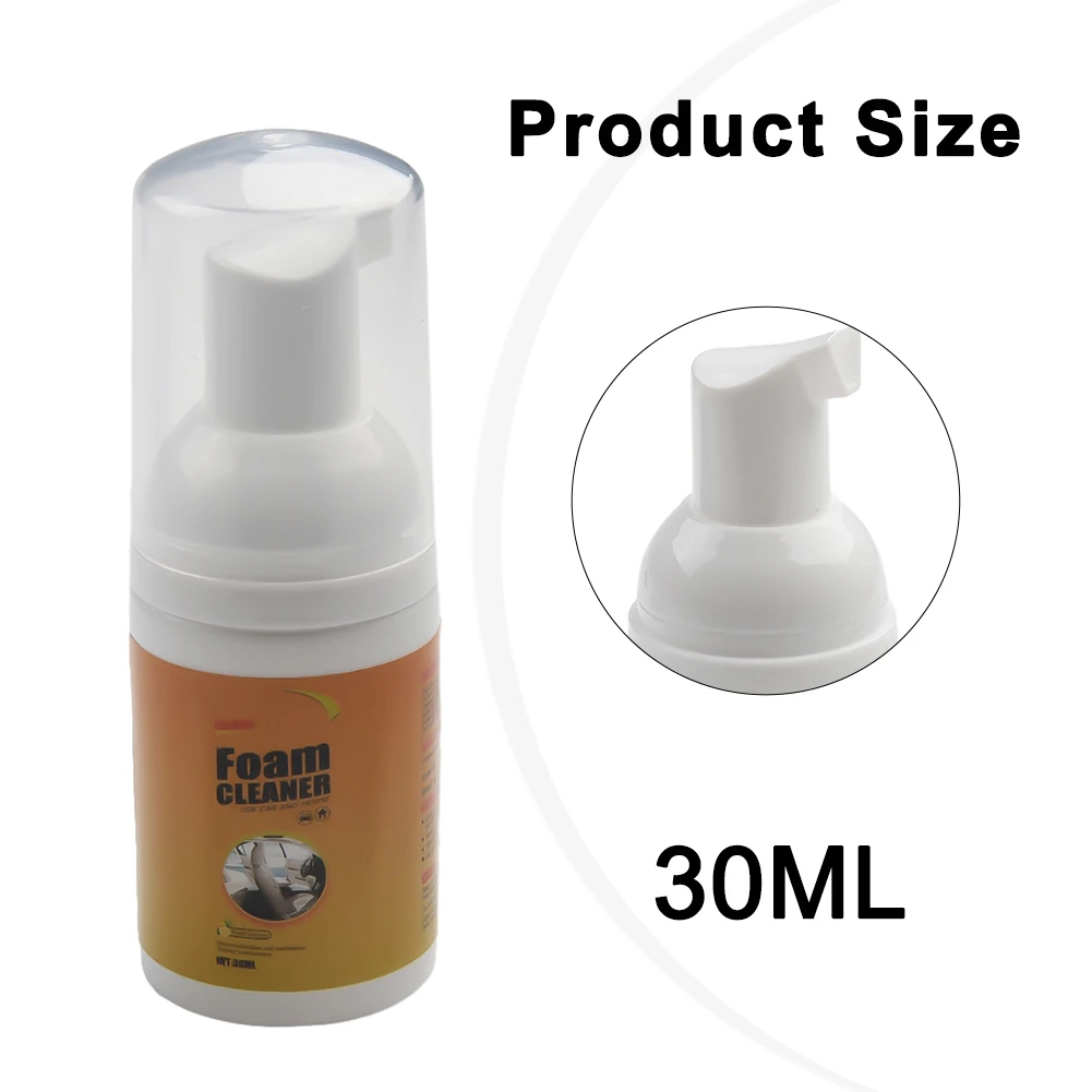 Automotive Tools Car Cleaning Agent 30ML Set Deep Cleaning Of Car Interior Foam Cleaner Multi Purpose Universal
Automotive Tools Car Cleaning Agent 30ML Set Deep Cleaning Of Car Interior Foam Cleaner Multi Purpose Universal