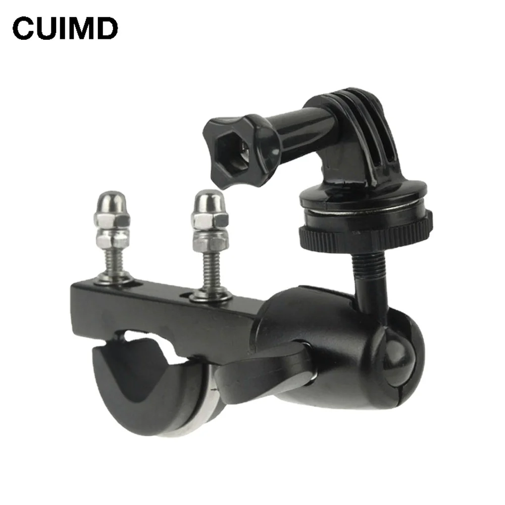 

Motorcycle Bike Handlebar Mount for Go pro GoPro Hero 8 7 6 5 4 3 SJCAM EKEN H9 Xiaomi Yi 4k Action Camera DV Rail Tripod Holder