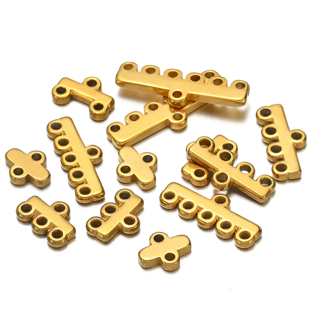 10pcs Stainless Steel 18K Gold Plated Layered Necklace Bracelets Clasps Lock Buckle Hook Connectors for Jewelry Making Supplies
10pcs Stainless Steel 18K Gold Plated Layered Necklace Bracelets Clasps Lock Buckle Hook Connectors for Jewelry Making Supplies
