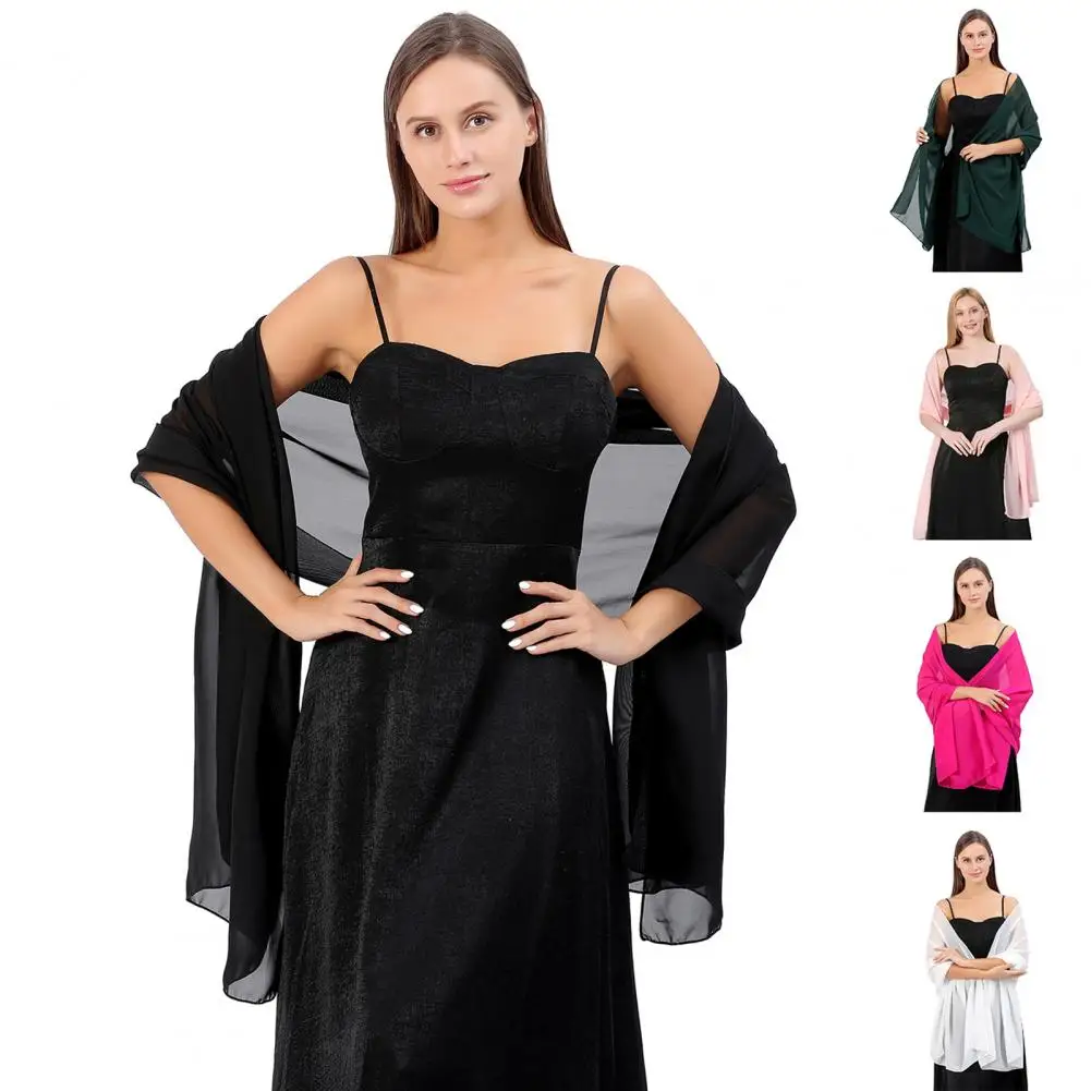 Chiffon Thin Shawl Elegant Chiffon Evening Dress Shawl for Bridesmaids Weddings Parties Stylish Scarf for Cheongsam or Wedding
Chiffon Thin Shawl Elegant Chiffon Evening Dress Shawl for Bridesmaids Weddings Parties Stylish Scarf for Cheongsam or Wedding