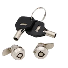 1 Pack Security Furniture Lock Hardware Cam Lock for Distribution Box Lock Communication Equipment Lock Locker with 2 Keys
1 Pack Security Furniture Lock Hardware Cam Lock for Distribution Box Lock Communication Equipment Lock Locker with 2 Keys