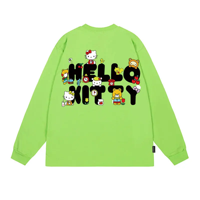 Hello Kitty Anime Kawaii Sanrio Long Sleeve T Shirt Cute Cartoon Cinnamoroll Kuromi Loose Couple Ins Hooded Cloth Girls Gifts
Hello Kitty Anime Kawaii Sanrio Long Sleeve T Shirt Cute Cartoon Cinnamoroll Kuromi Loose Couple Ins Hooded Cloth Girls Gifts
