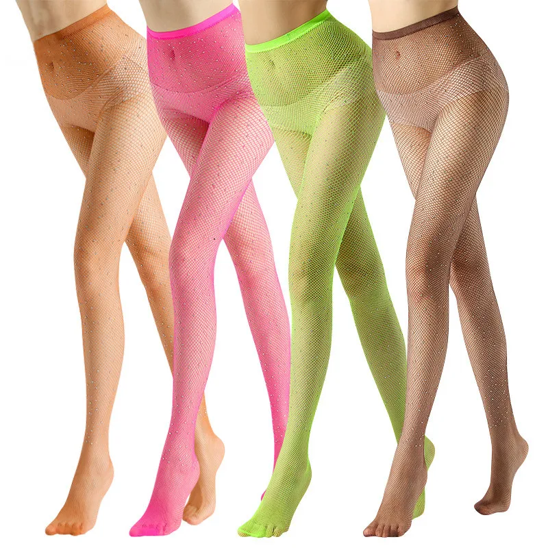 Hot New Women Fishnet Stockings Multicolor Plus Size Pantyhose Colored Small Mesh Fish Nets Tights Anti Hook Nylon Panty hose
Hot New Women Fishnet Stockings Multicolor Plus Size Pantyhose Colored Small Mesh Fish Nets Tights Anti Hook Nylon Panty hose