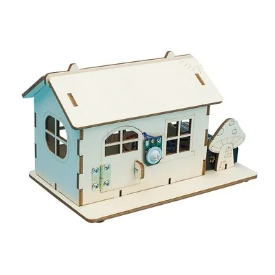 Doorbell Cabin Handmade DIY Technology Small Production Physical Circuit Dingdong Wooden House Primary School Children
Doorbell Cabin Handmade DIY Technology Small Production Physical Circuit Dingdong Wooden House Primary School Children