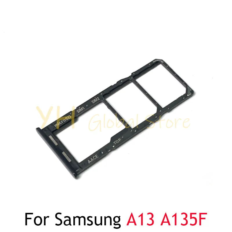 

For Samsung Galaxy A13 A135F / A13 5G A136U Sim Card Board Micro SD Card Reader Adapters Repair Parts