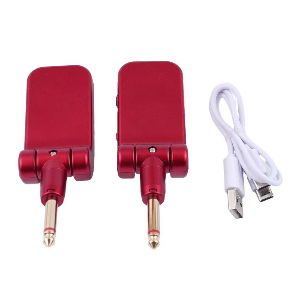 Wireless Guitar Transmitter Bass Electric-acoustic Guitars 30M Transmission Digital Latency: <5ms Red 20-20KHz
Wireless Guitar Transmitter Bass Electric-acoustic Guitars 30M Transmission Digital Latency: <5ms Red 20-20KHz