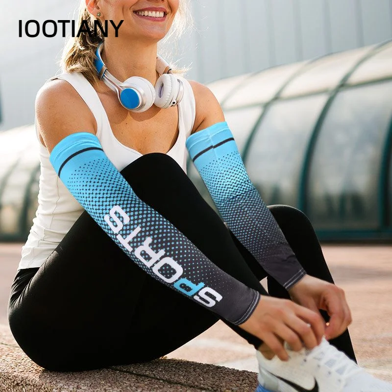 1 Pair Cool Men Cycling Running UV Sun Protection Cuff Cover Protective Arm Sleeve Bike Sport Arm Warmers Sleeves Unisex Manga
1 Pair Cool Men Cycling Running UV Sun Protection Cuff Cover Protective Arm Sleeve Bike Sport Arm Warmers Sleeves Unisex Manga