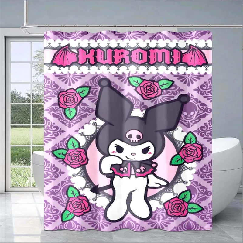 Kuromi Waterproof Shower Curtain Anti-corrosion Protection Floor Waterproof Splash-proof Home Decoration Multi-size
Kuromi Waterproof Shower Curtain Anti-corrosion Protection Floor Waterproof Splash-proof Home Decoration Multi-size