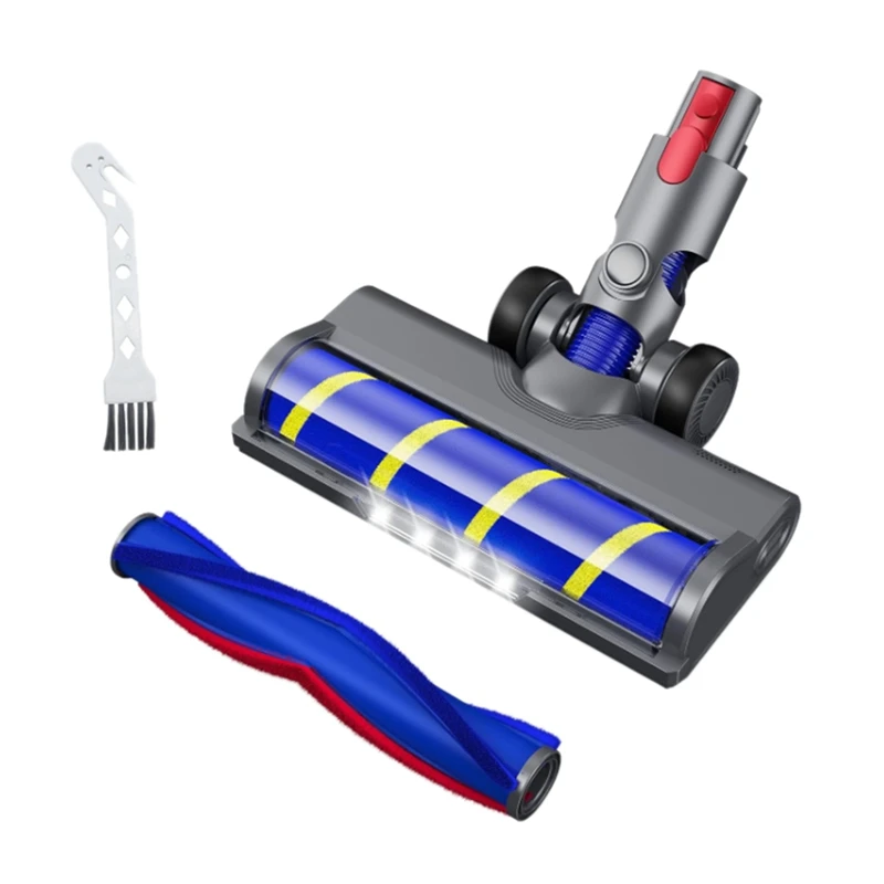 Floor Attachments For Dyson V7 V8 V10 V11 V15 Vacuum Cleaners With LED Lights Replacement Brush Head+V Bristles Roller
Floor Attachments For Dyson V7 V8 V10 V11 V15 Vacuum Cleaners With LED Lights Replacement Brush Head+V Bristles Roller