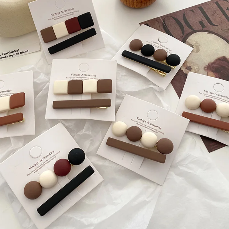 New Women Girls Cute Solid Shape Hairpins Sweet Hair Clips Barrettes Slide Clip Fashion Girl Hair Accessories
New Women Girls Cute Solid Shape Hairpins Sweet Hair Clips Barrettes Slide Clip Fashion Girl Hair Accessories