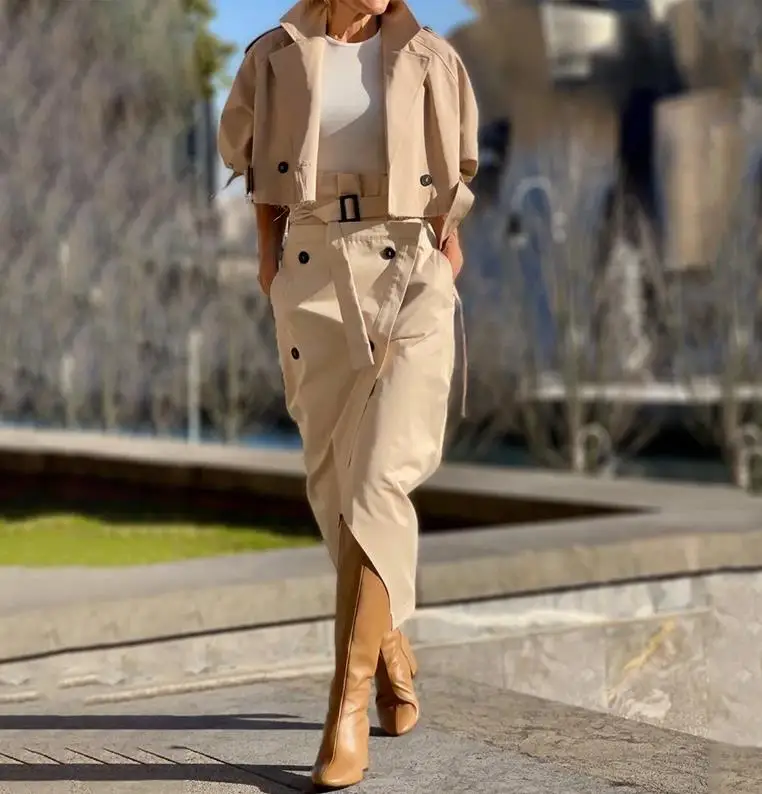 New 2023 Women's Clothing Hot Selling Casual Fashion Loose Fitting Long Skirt Two-Piece Set In Stock
New 2023 Women's Clothing Hot Selling Casual Fashion Loose Fitting Long Skirt Two-Piece Set In Stock