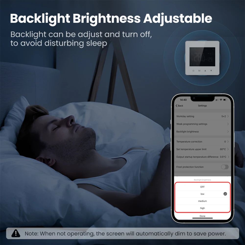 Tuya Smart Thermostat Battery Powered Water Gas Boiler Temperature Controller Work with Alexa Google Home Yandex
Tuya Smart Thermostat Battery Powered Water Gas Boiler Temperature Controller Work with Alexa Google Home Yandex