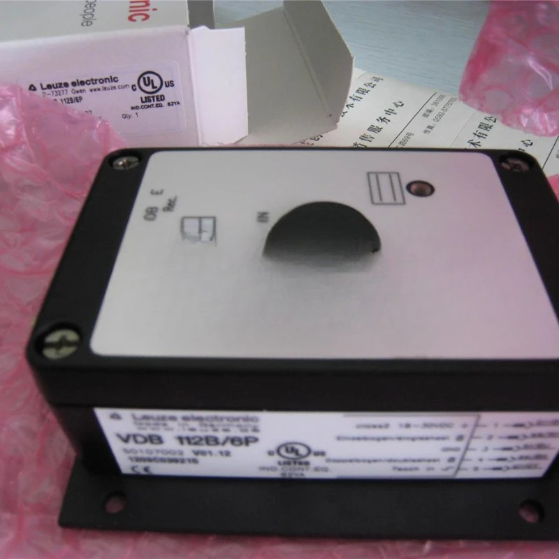 Single and double sheet detection sensor paper sheet detection control box VDB 112B/6P
Single and double sheet detection sensor paper sheet detection control box VDB 112B/6P