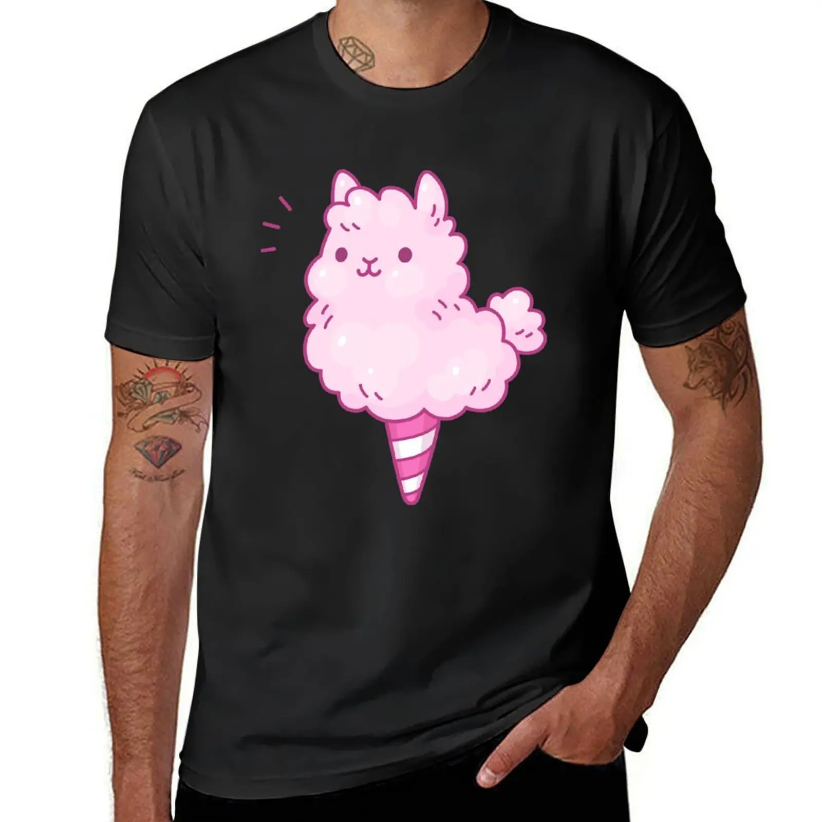 Cotton candy llama T-Shirt boys whites cute clothes summer clothes boys animal print heavy weight t shirts for men
Cotton candy llama T-Shirt boys whites cute clothes summer clothes boys animal print heavy weight t shirts for men