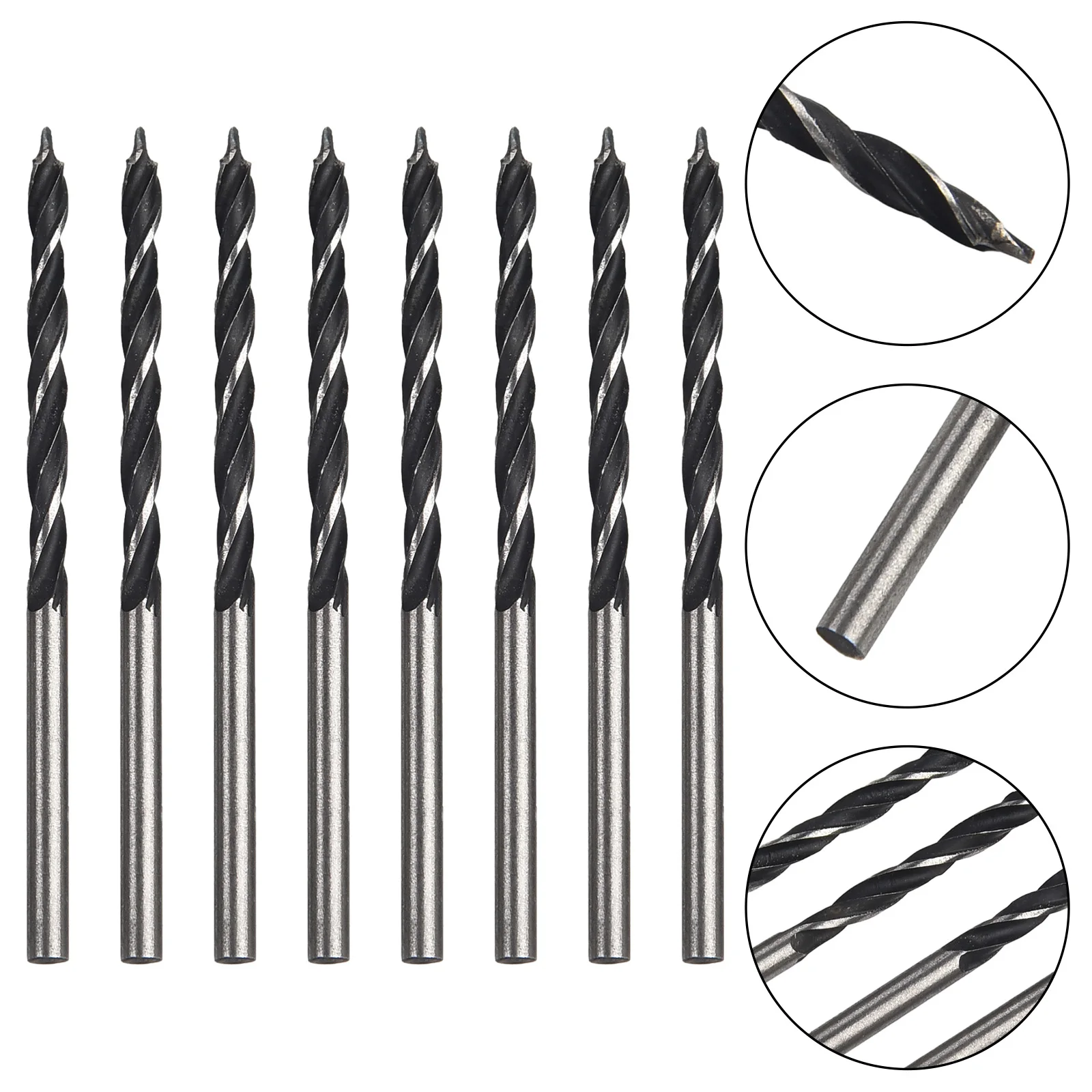 8pcs Wood Drill Bit High Carbon Steel 58mm 3mm For Drill Soft Hardwood Plastic Parts Acrylic Power Tool Accessories Drill Bits
8pcs Wood Drill Bit High Carbon Steel 58mm 3mm For Drill Soft Hardwood Plastic Parts Acrylic Power Tool Accessories Drill Bits