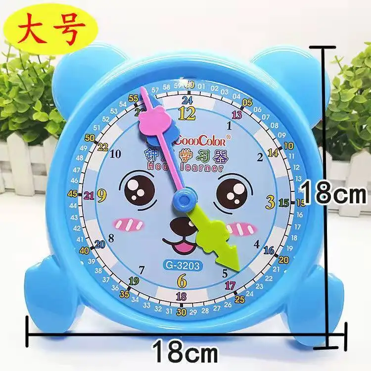 Model Primary School Teaching Aids First Grade Clock Learner Children's Understanding Time Teaching Aids Three Needles
Model Primary School Teaching Aids First Grade Clock Learner Children's Understanding Time Teaching Aids Three Needles