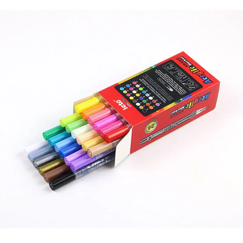 Acrylic Marker Pen Set Color Exquisite DIY Hand-Painted Multi-Color Graffiti Pen Waterproof Not Easy To Fade Hand-Painted Pen
Acrylic Marker Pen Set Color Exquisite DIY Hand-Painted Multi-Color Graffiti Pen Waterproof Not Easy To Fade Hand-Painted Pen