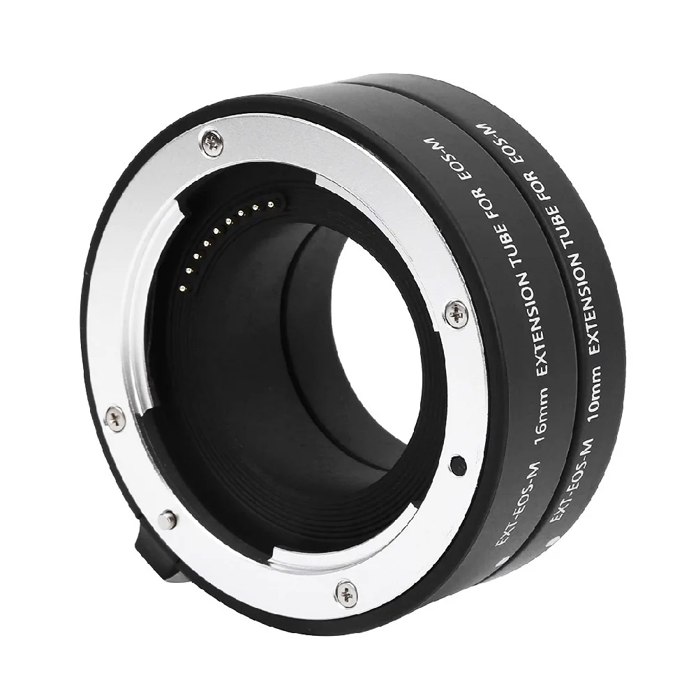 Mcoplus AF Auto Focus Macro Extension Tube Adapter Ring for Canon EF-M EOS M M2 M3 M5 M6 M10 M50 M100 M50 II
Mcoplus AF Auto Focus Macro Extension Tube Adapter Ring for Canon EF-M EOS M M2 M3 M5 M6 M10 M50 M100 M50 II