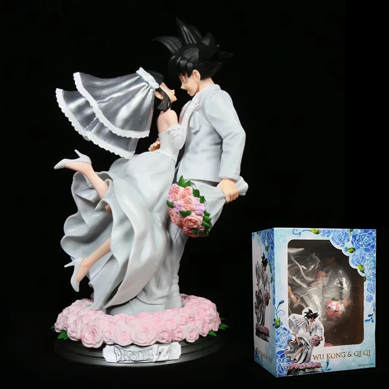 Dragon Ball Goku Figure Son Goku Qiqi Wedding Marriage Figurine DBZ Action Figure PVC Decoration Anime Model Toy
Dragon Ball Goku Figure Son Goku Qiqi Wedding Marriage Figurine DBZ Action Figure PVC Decoration Anime Model Toy