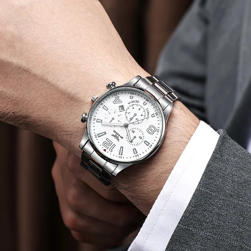 Top Luxury Mens Watches Stainless Steel Quartz Calendar Wristwatch For Women Business Luminous Male Clocks Relogio Masculino
Top Luxury Mens Watches Stainless Steel Quartz Calendar Wristwatch For Women Business Luminous Male Clocks Relogio Masculino