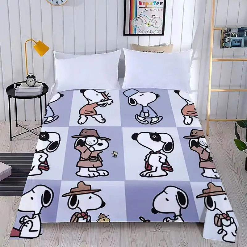 Cartoon Snoopy Child Print Bed Sheet Anime Cartoon Dormitory Quilt Sheets Bedding Snoopy Cute Pattern Bed Sheet
Cartoon Snoopy Child Print Bed Sheet Anime Cartoon Dormitory Quilt Sheets Bedding Snoopy Cute Pattern Bed Sheet