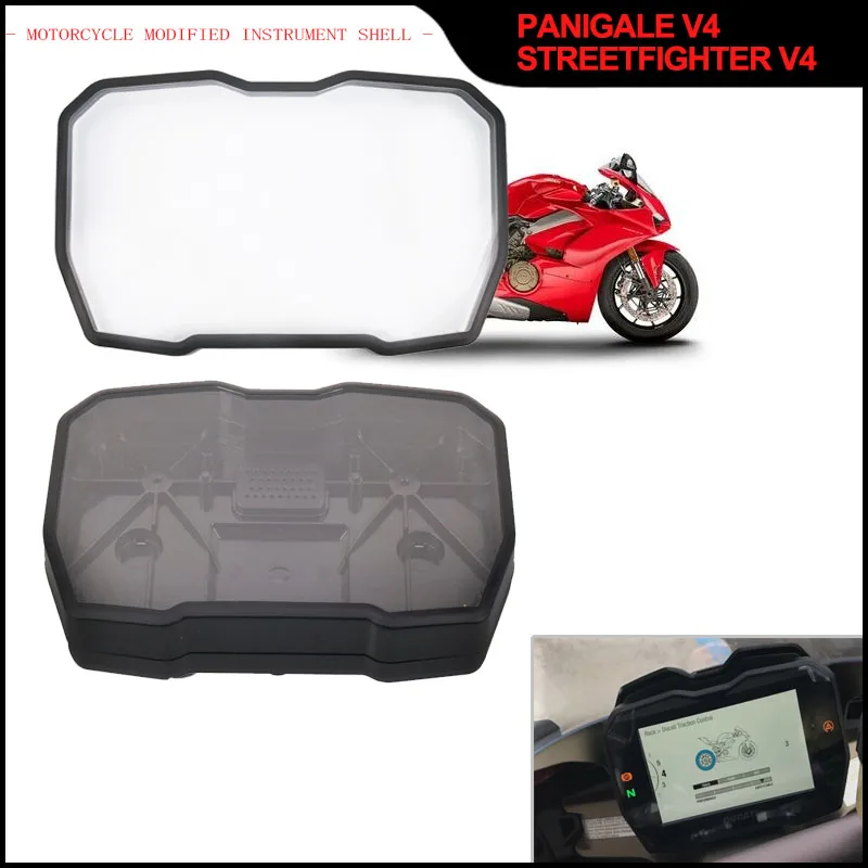 For DUCATI PANIGALE V4 Streetfighter V4 2018-2022 2021 Motorcycle ABS Gauge Housing Speedometer Tachometer Instrument Case Cover
For DUCATI PANIGALE V4 Streetfighter V4 2018-2022 2021 Motorcycle ABS Gauge Housing Speedometer Tachometer Instrument Case Cover