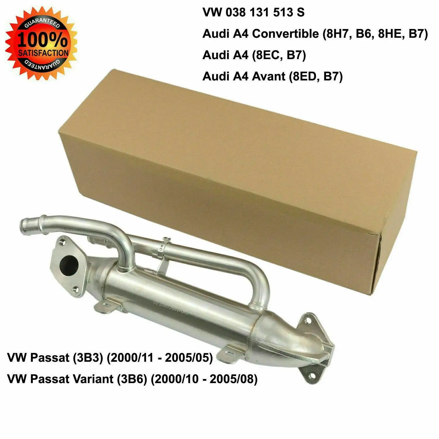 AP01 EGR Valve For Volkswagen Passat Variant 3B3 (3B6) Audi A4 8EC 8ED 8H7-P/N:038131513S 880155L238
AP01 EGR Valve For Volkswagen Passat Variant 3B3 (3B6) Audi A4 8EC 8ED 8H7-P/N:038131513S 880155L238