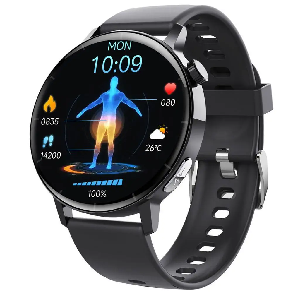 

F67 PRO Smart Watch Bluetooth Call Non-invasive Blood Glucose Body Temperature Heart Rate Blood Oxygen ECG Electrocardiogram BT