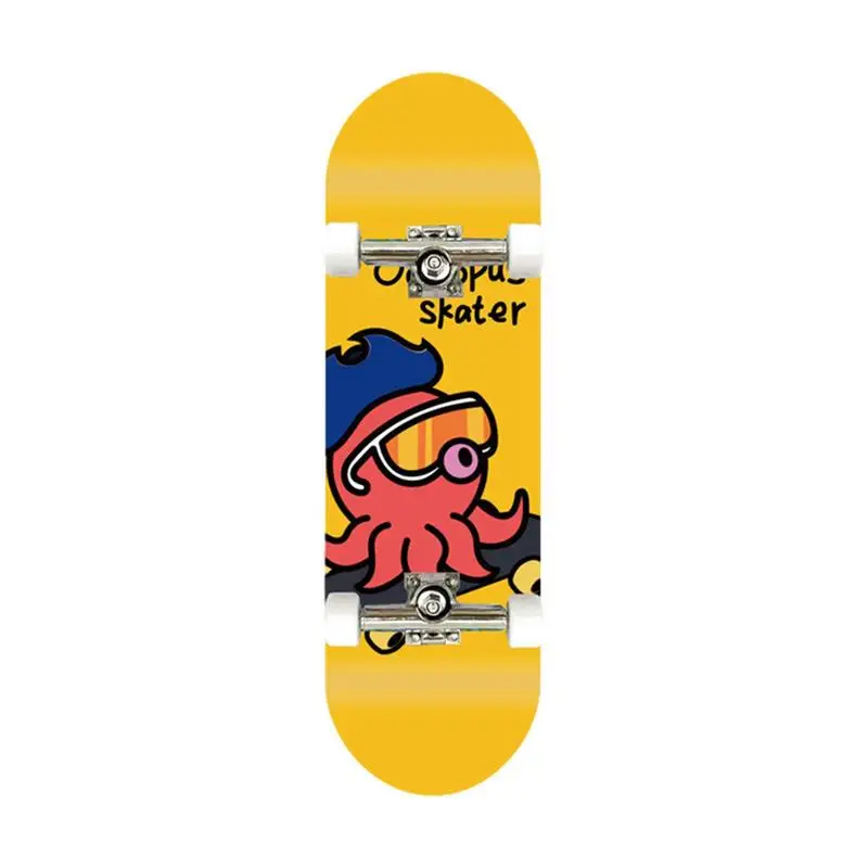Wooden Fingerboard 5 Layer Maple Wood Deck Bearing Wheels Alloy Truck Finger Skate Board Mini Skateboard Kid Toys
Wooden Fingerboard 5 Layer Maple Wood Deck Bearing Wheels Alloy Truck Finger Skate Board Mini Skateboard Kid Toys