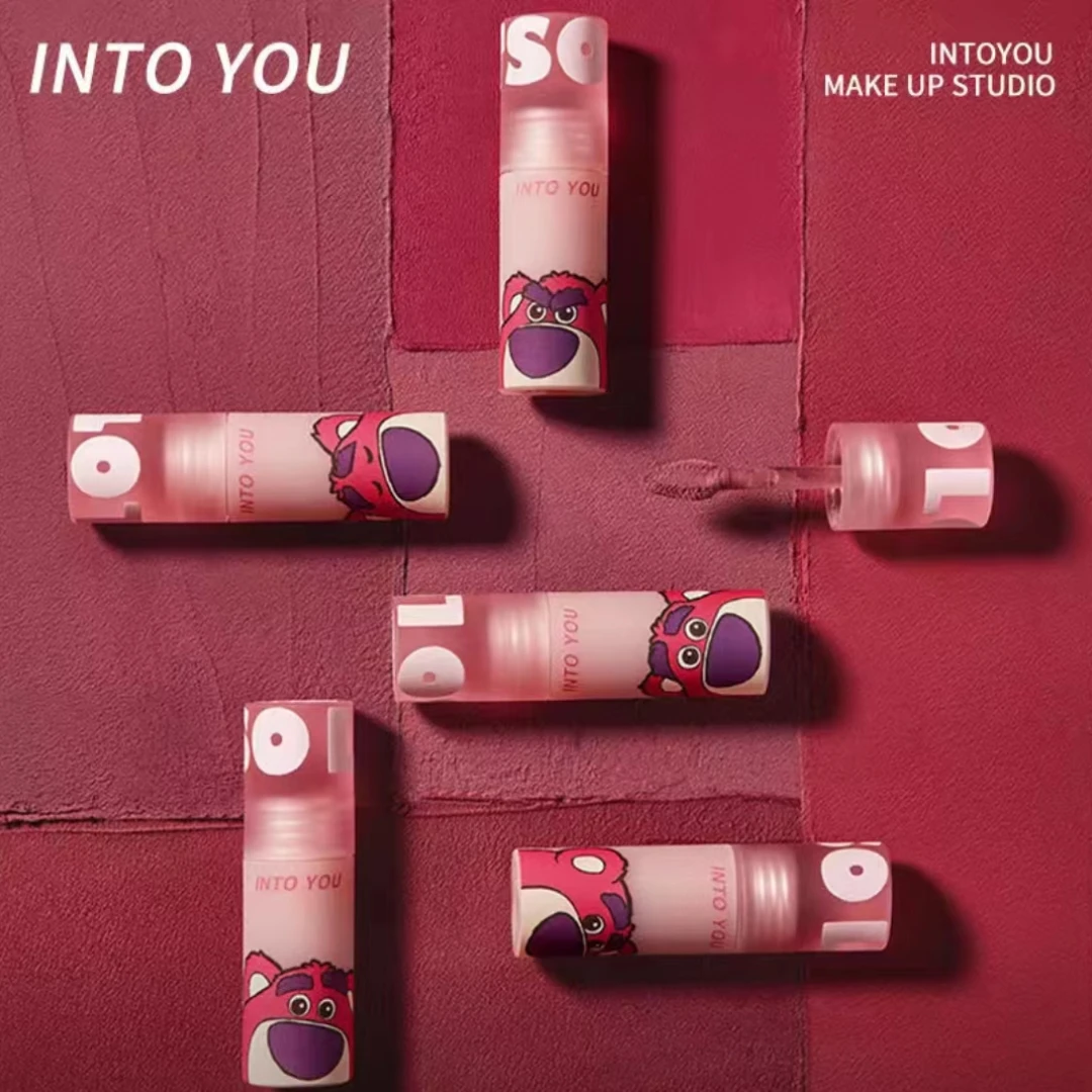 INTO YOU Strawberry Bear Series Lip Mud Matte Finish Velvet Lipstick Lip Lacquer
INTO YOU Strawberry Bear Series Lip Mud Matte Finish Velvet Lipstick Lip Lacquer