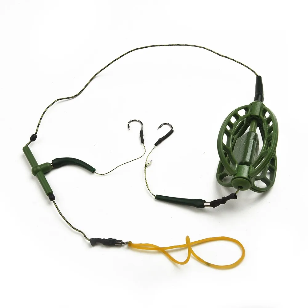 Carp Fishing Feeder Cage Type High-power String Hook Fish Hook Sea Fishing Throwing Rod With Bait Cage Barbed Fish Hook Road Car
Carp Fishing Feeder Cage Type High-power String Hook Fish Hook Sea Fishing Throwing Rod With Bait Cage Barbed Fish Hook Road Car