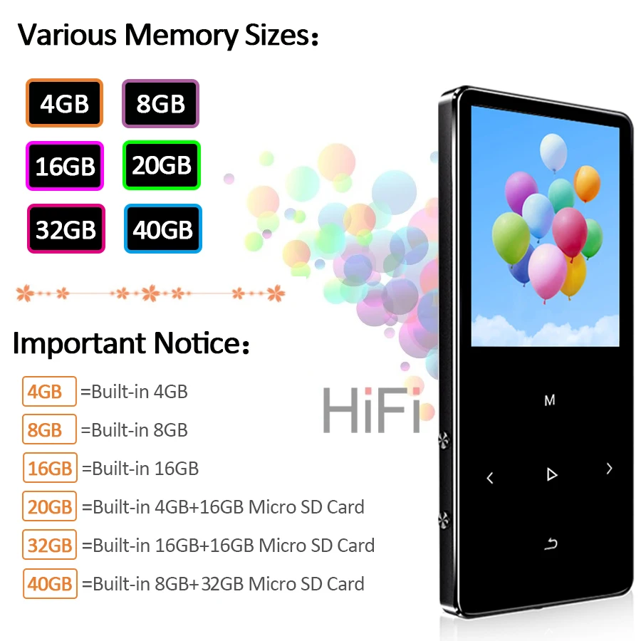 Redant Mp4 Player with Bluetooth Built-in Speaker Touch Key Fm Radio Video Play E-book, Hifi Metal Mp 4 Music Player 8g 16g 32gb
Redant Mp4 Player with Bluetooth Built-in Speaker Touch Key Fm Radio Video Play E-book, Hifi Metal Mp 4 Music Player 8g 16g 32gb