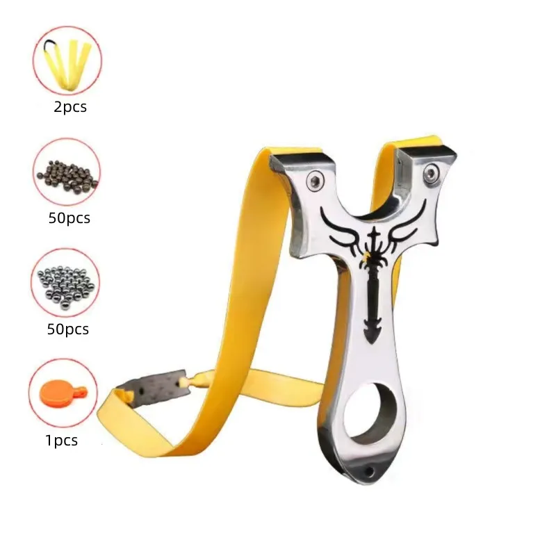 High Strength fast Press Precision Stainless Steel wire flat Rubber belt Slingshot Outdoor Hunting Shooting
High Strength fast Press Precision Stainless Steel wire flat Rubber belt Slingshot Outdoor Hunting Shooting