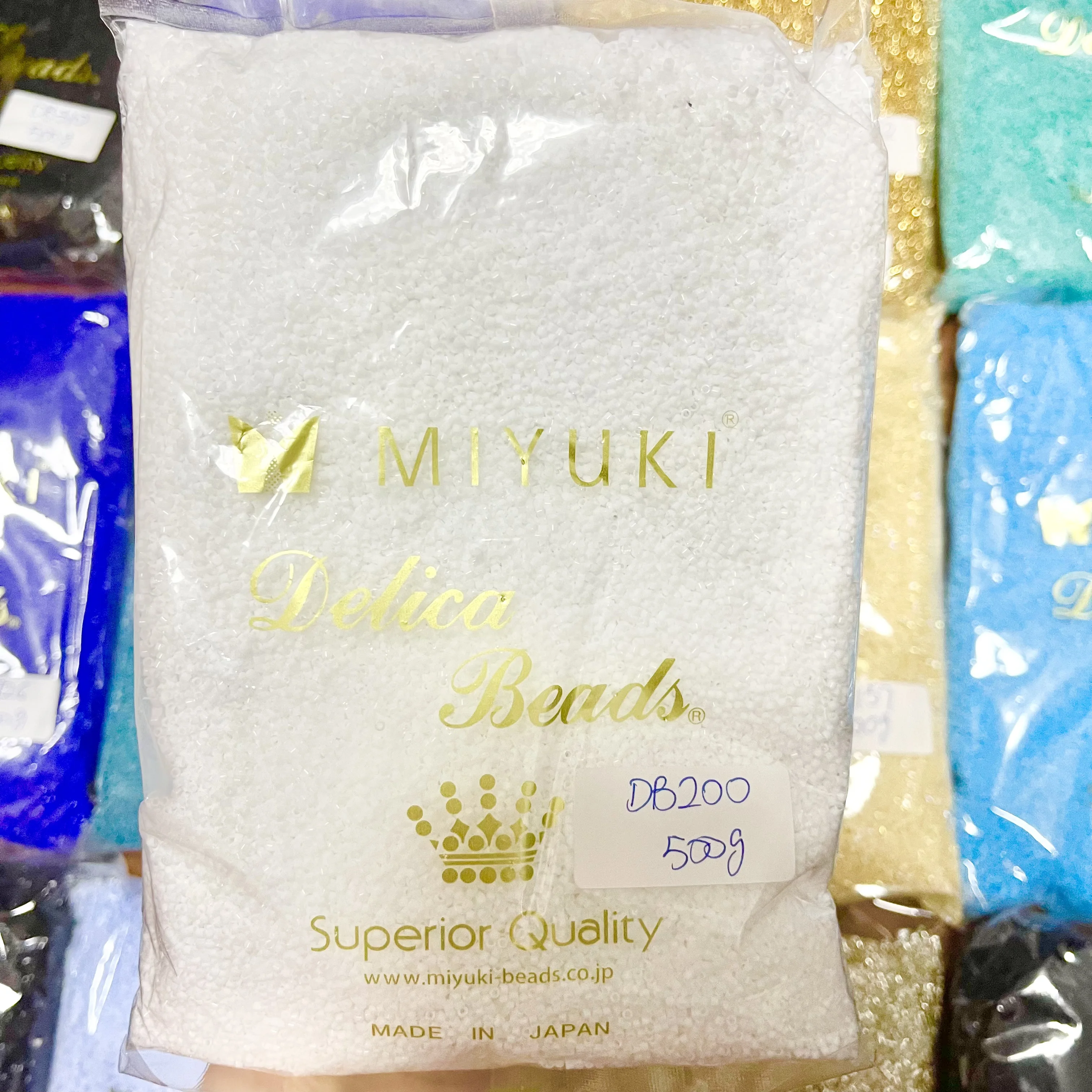Fairywoo 500 Grams/Bag Miyuki DB200 Bead White Bead For Women Jewelry Making Kit DIY Bracelet Accessories Bulk Wholesale Bead
Fairywoo 500 Grams/Bag Miyuki DB200 Bead White Bead For Women Jewelry Making Kit DIY Bracelet Accessories Bulk Wholesale Bead