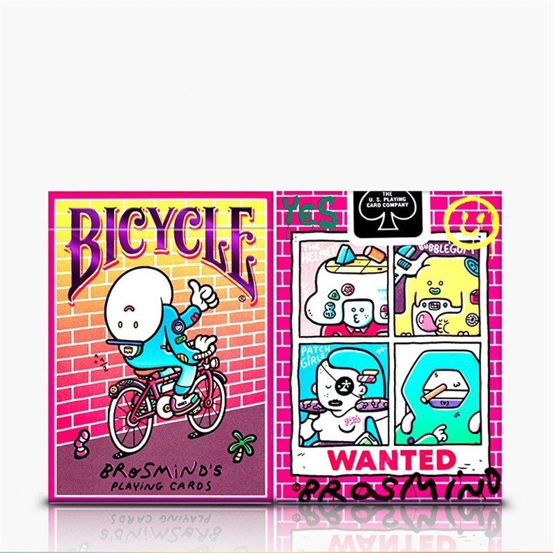 Bicyle BROSMIND Playing Card Collection Flower Cut Cards Cartoon Cute Style Doll Squad Deck Cards Magic Trick Props for Magician
Bicyle BROSMIND Playing Card Collection Flower Cut Cards Cartoon Cute Style Doll Squad Deck Cards Magic Trick Props for Magician