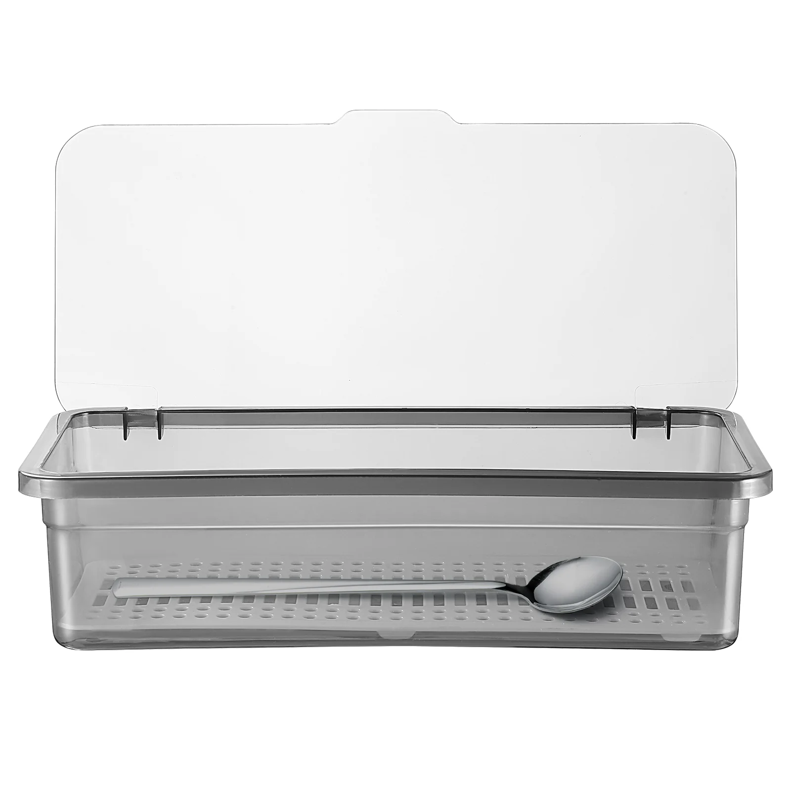 TOPBATHY Dust-proof Chopsticks Case Draining Tableware Organizer Flatware Organizer Kitchen Chopsticks Container
TOPBATHY Dust-proof Chopsticks Case Draining Tableware Organizer Flatware Organizer Kitchen Chopsticks Container