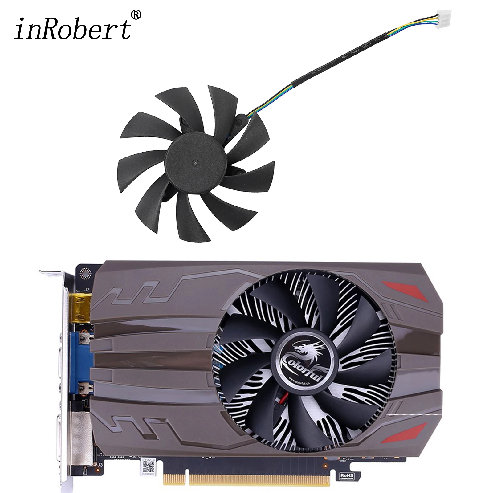 New 83MM 4Pin Cooler Fan Replacement For Colorful GeForce GTX1060 1050ti 1050 950 ITX Graphics Video Card Cooling Fans
New 83MM 4Pin Cooler Fan Replacement For Colorful GeForce GTX1060 1050ti 1050 950 ITX Graphics Video Card Cooling Fans