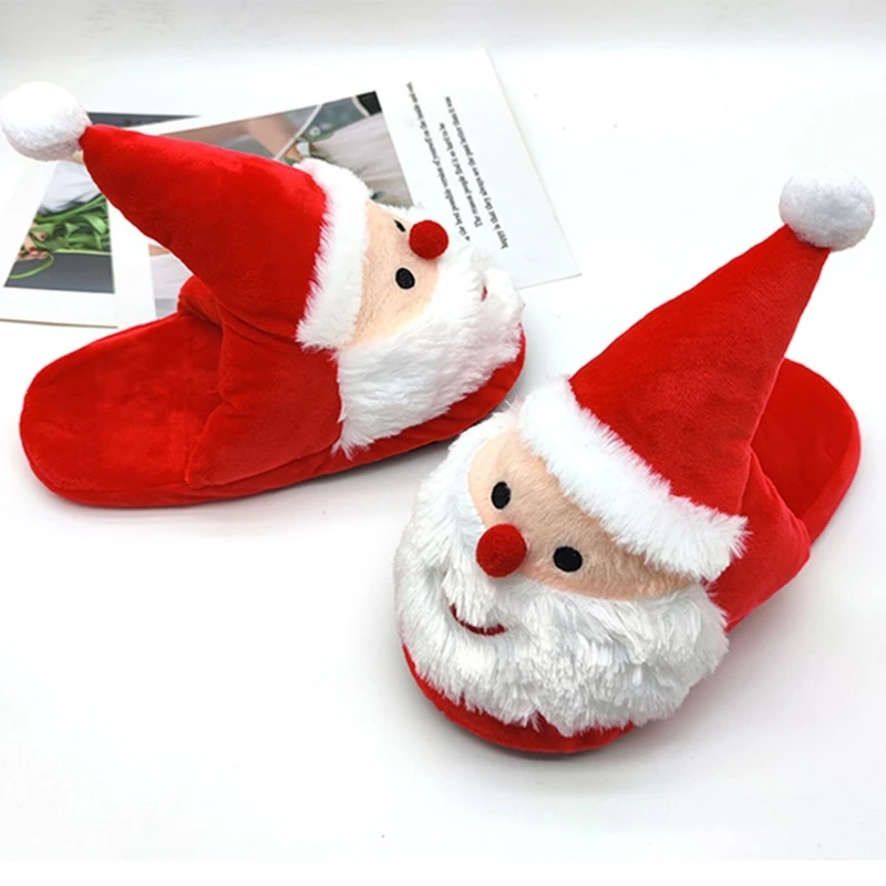 1Pair Christmas Slippers Festival Party Cosplay Props Santa Men Women Winter Stuffed Shoes for 35 to 39 Yards
1Pair Christmas Slippers Festival Party Cosplay Props Santa Men Women Winter Stuffed Shoes for 35 to 39 Yards