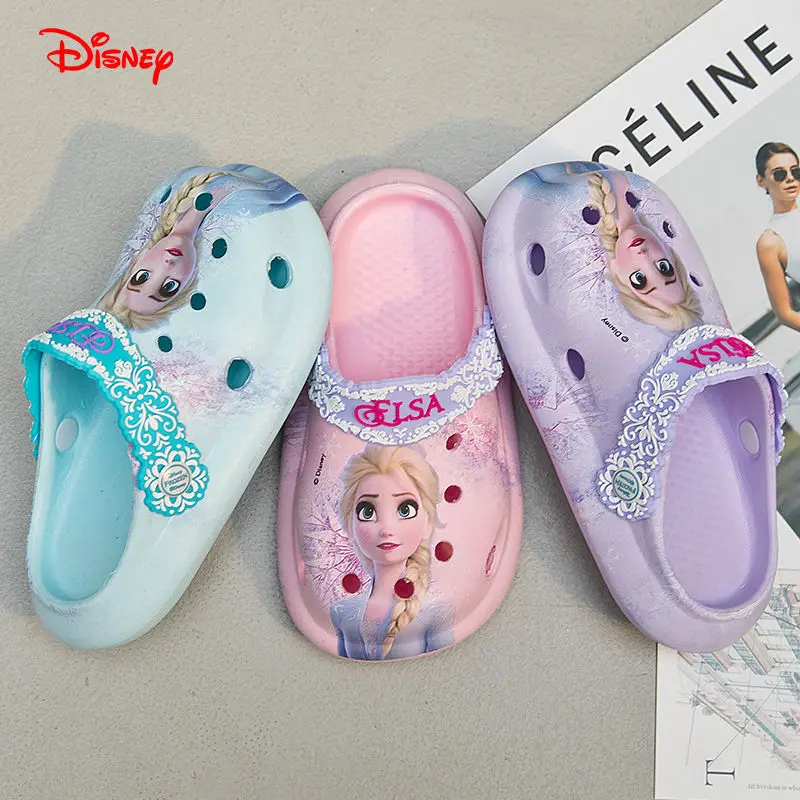 Disney Elsa Princess summer thickened clogs cartoon cartoon cute indoor children's bath non-slip wear-resistant toe sandals
Disney Elsa Princess summer thickened clogs cartoon cartoon cute indoor children's bath non-slip wear-resistant toe sandals