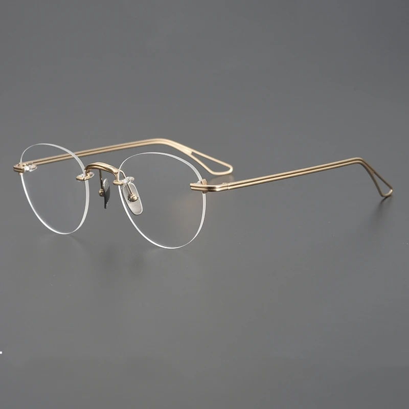 Pure Titanium Men's eyeglasses frame Model DTX108 Round Men Women Trending Optical Glasses Oculos De Grau Feminino
Pure Titanium Men's eyeglasses frame Model DTX108 Round Men Women Trending Optical Glasses Oculos De Grau Feminino