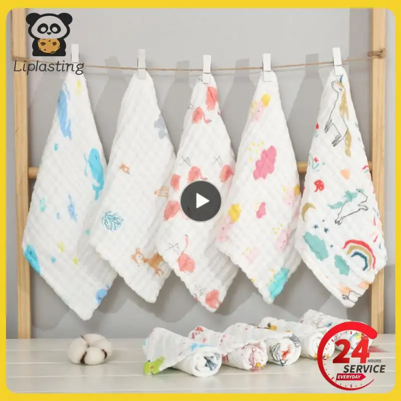 

lot Muslin 6 layers Cotton Soft Baby Towels Baby Face Towel Handkerchief Bathing Feeding Face Washcloth Wipe Burp Cloth