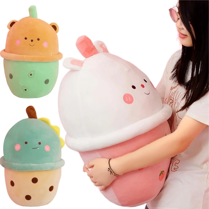 Kawaii 50cm Stuffed Animal Milk Tea Throw Pillow Bunny Bear Dinosaur Funny Dolls Super Soft Home Decor Girls Boys Birthday Gifts
Kawaii 50cm Stuffed Animal Milk Tea Throw Pillow Bunny Bear Dinosaur Funny Dolls Super Soft Home Decor Girls Boys Birthday Gifts