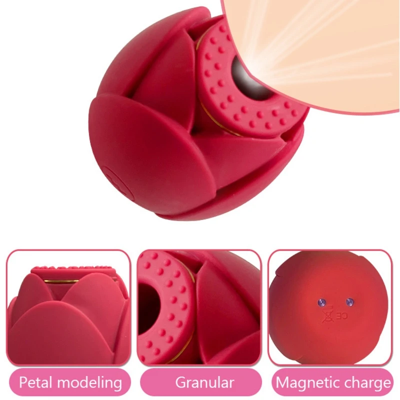 Роза-вибратор, имитация влагалища, лижущий язык, Двойные вибраторы, стимуляция сосков, клитора, женская мастурбация