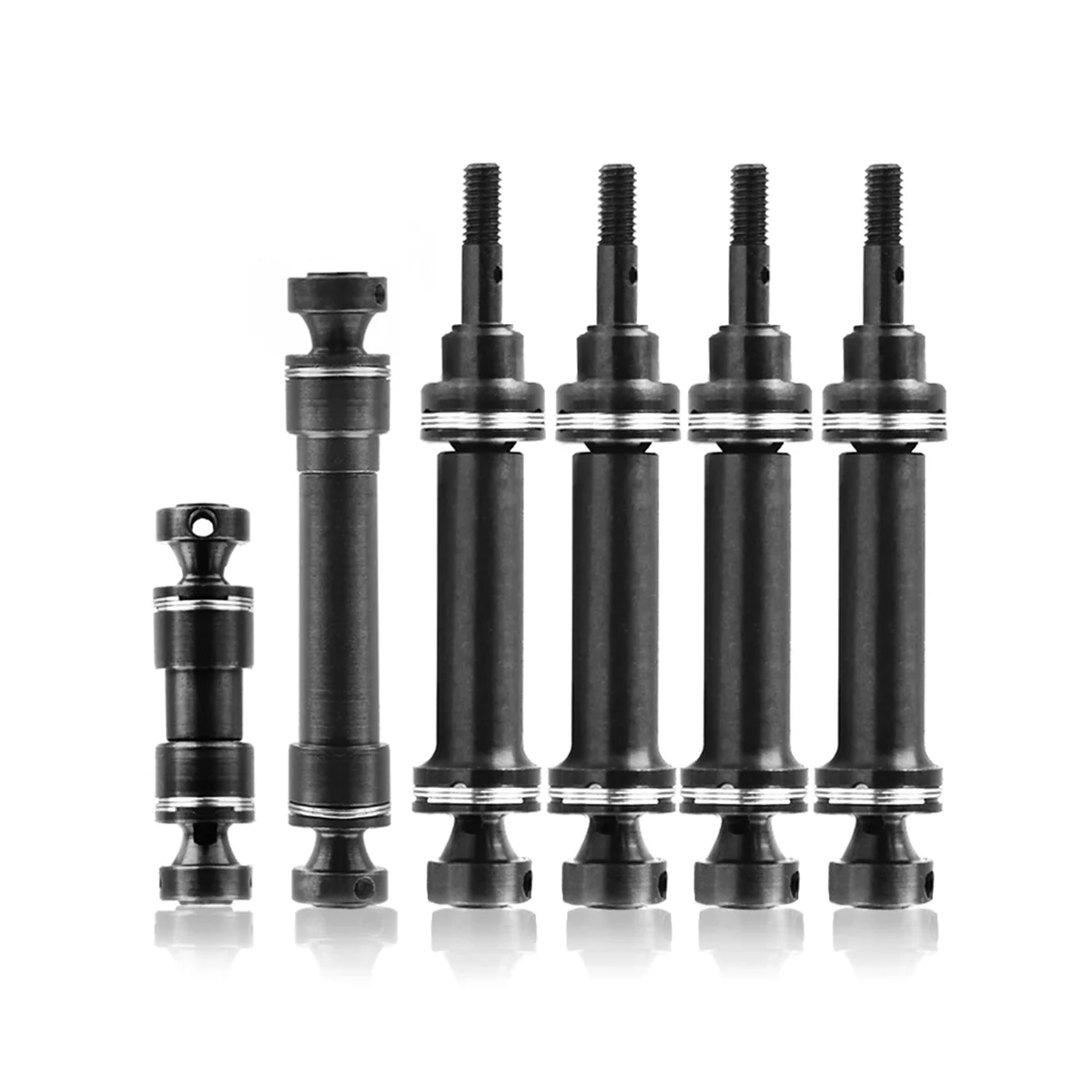 6Pcs Hardened Steel Front Rear Center Drive Shaft for 1/16 E- EREVO SUMMIT SLASH 4WD RC Car Upgrade Parts
6Pcs Hardened Steel Front Rear Center Drive Shaft for 1/16 E- EREVO SUMMIT SLASH 4WD RC Car Upgrade Parts